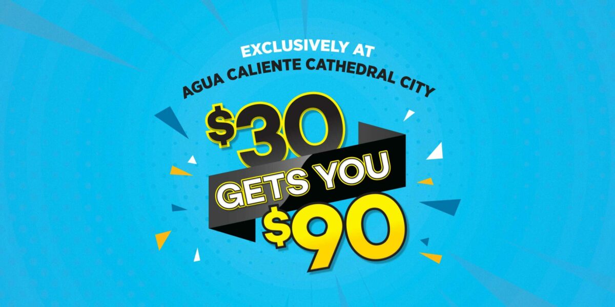 $30 Gets You $90