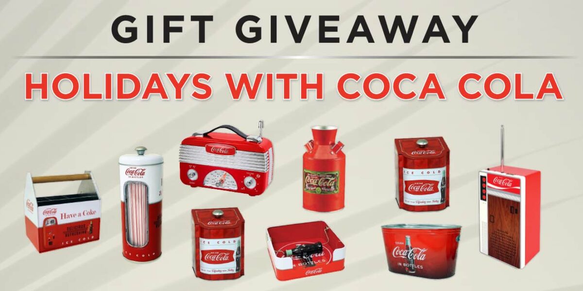 Holidays with Coca Cola Gift Giveaway
