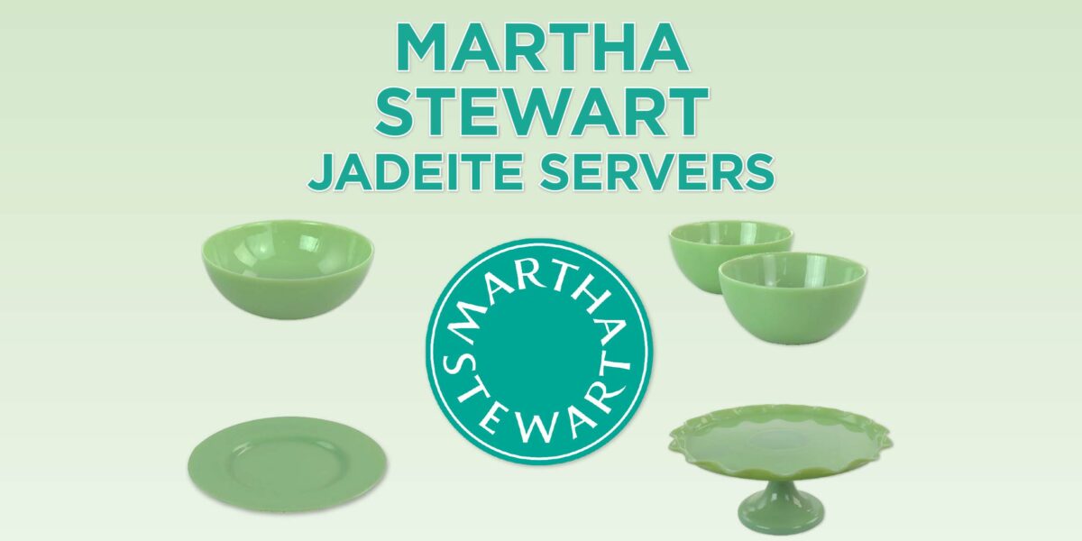 Martha Stewart Jadeite Servers Gift Giveaway