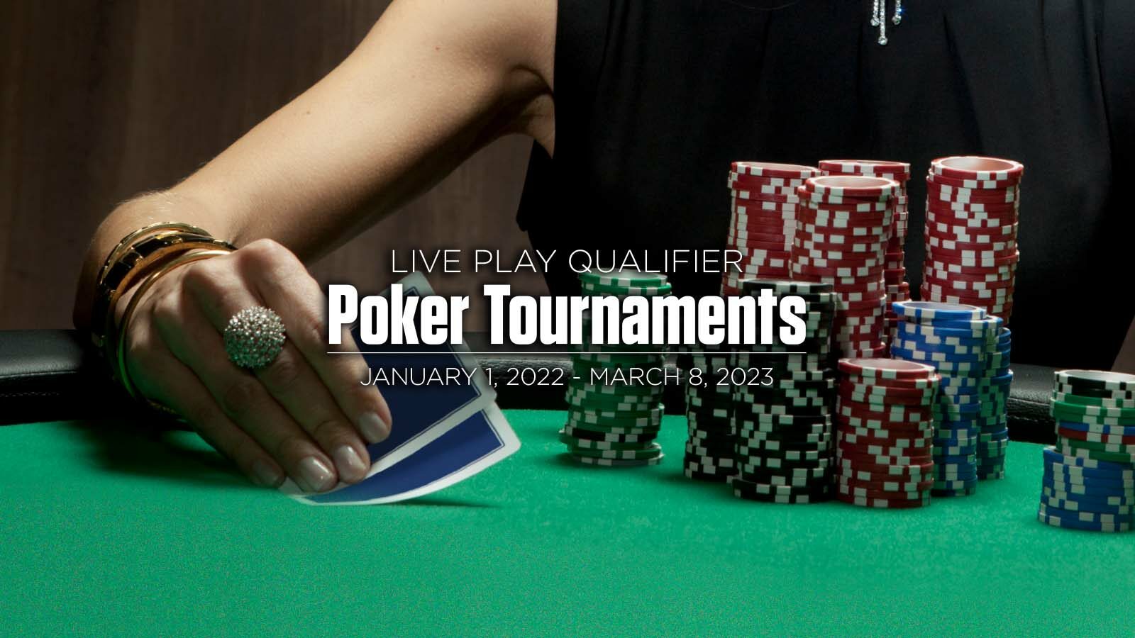 Live Play Qualifier Poker Tournament