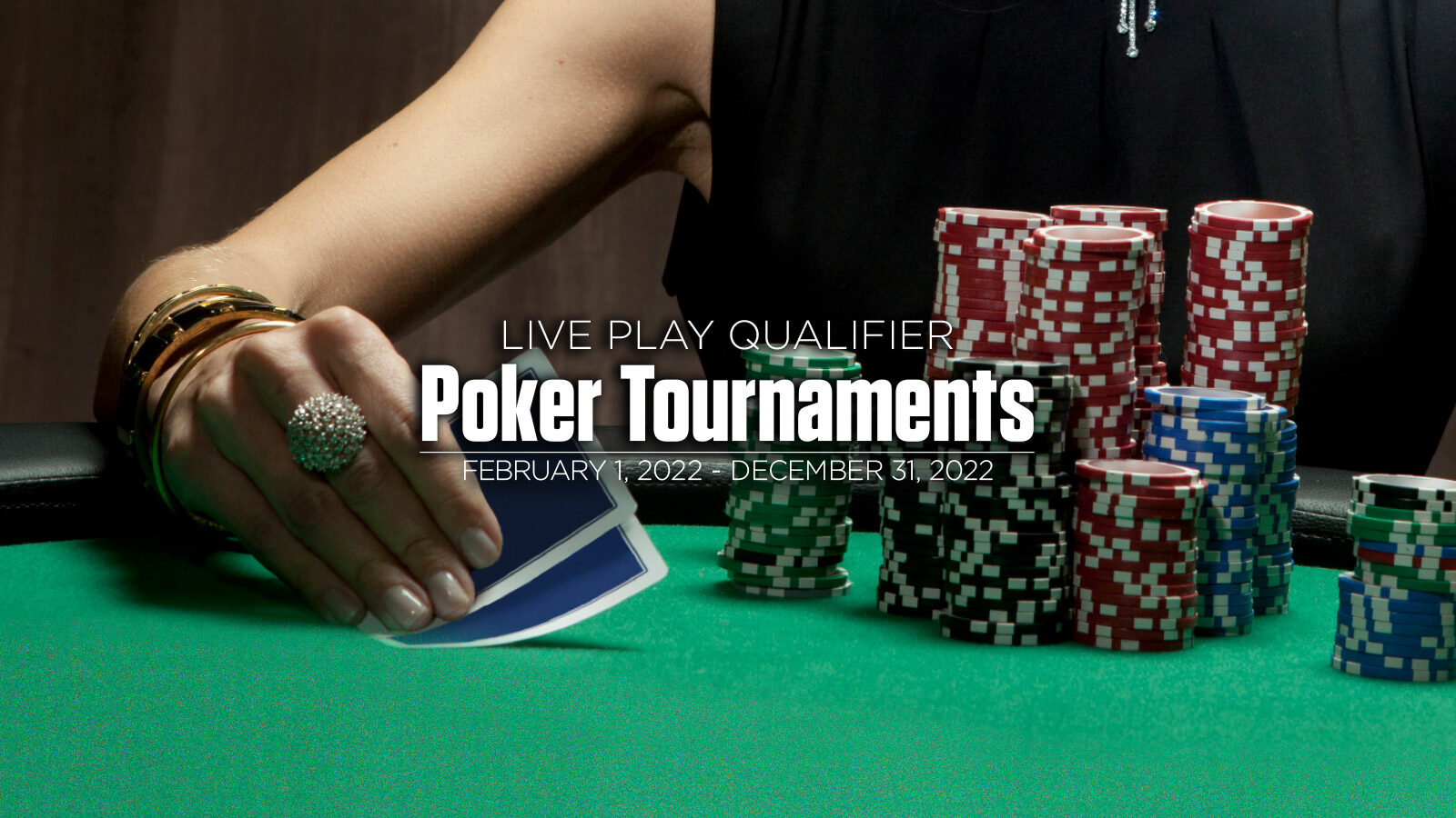 Cash Drawings Live Play Poker Qualifiers Tournament