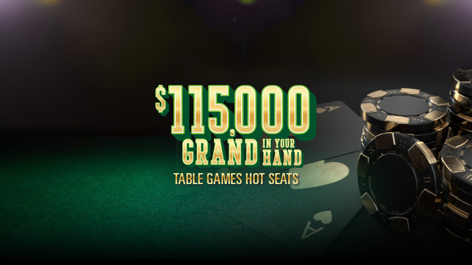 Grand in Your Hand Table Games Hot Seats