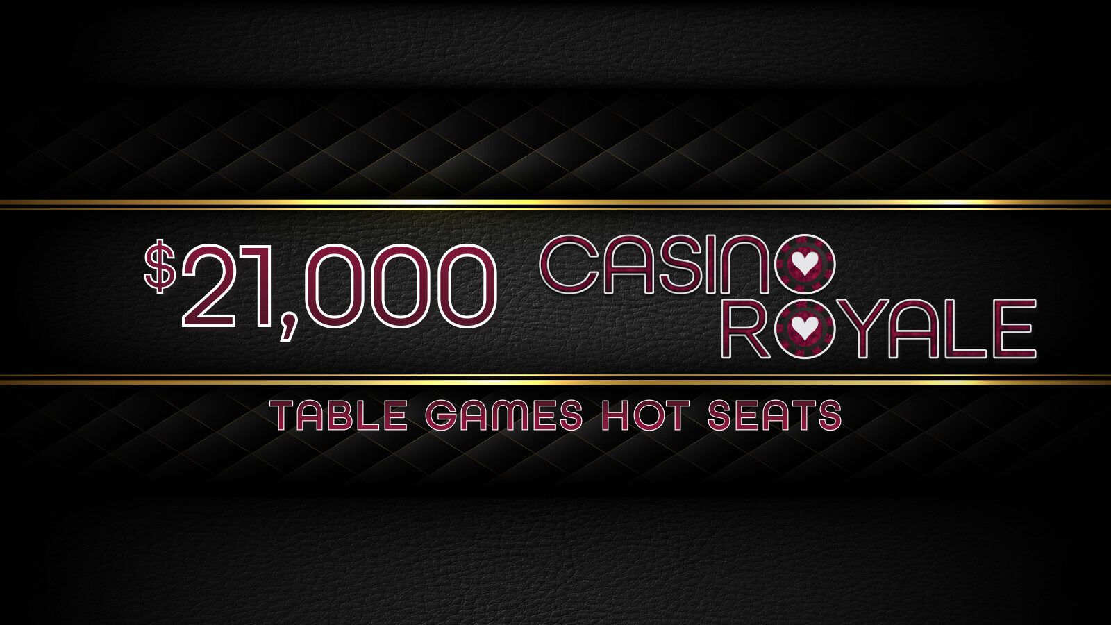 Casino Royale Table Games Hot Seats