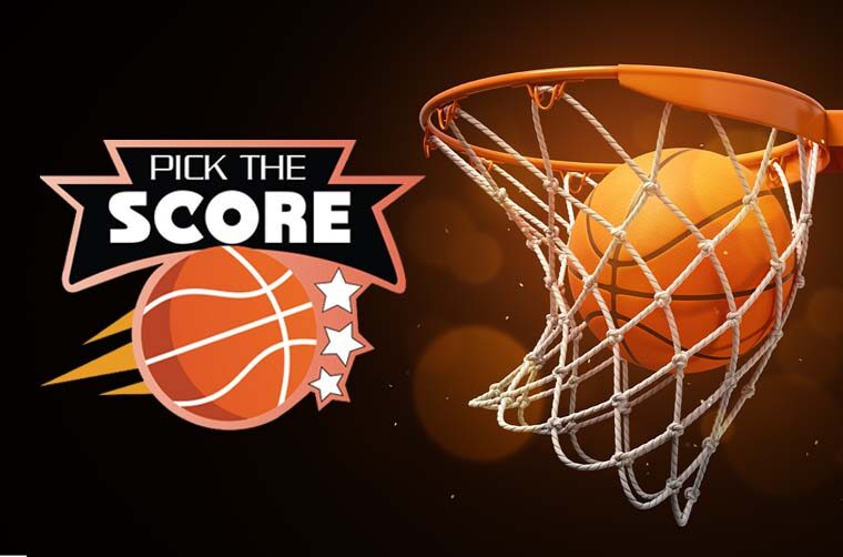Pick The Score NBA POKER promotion