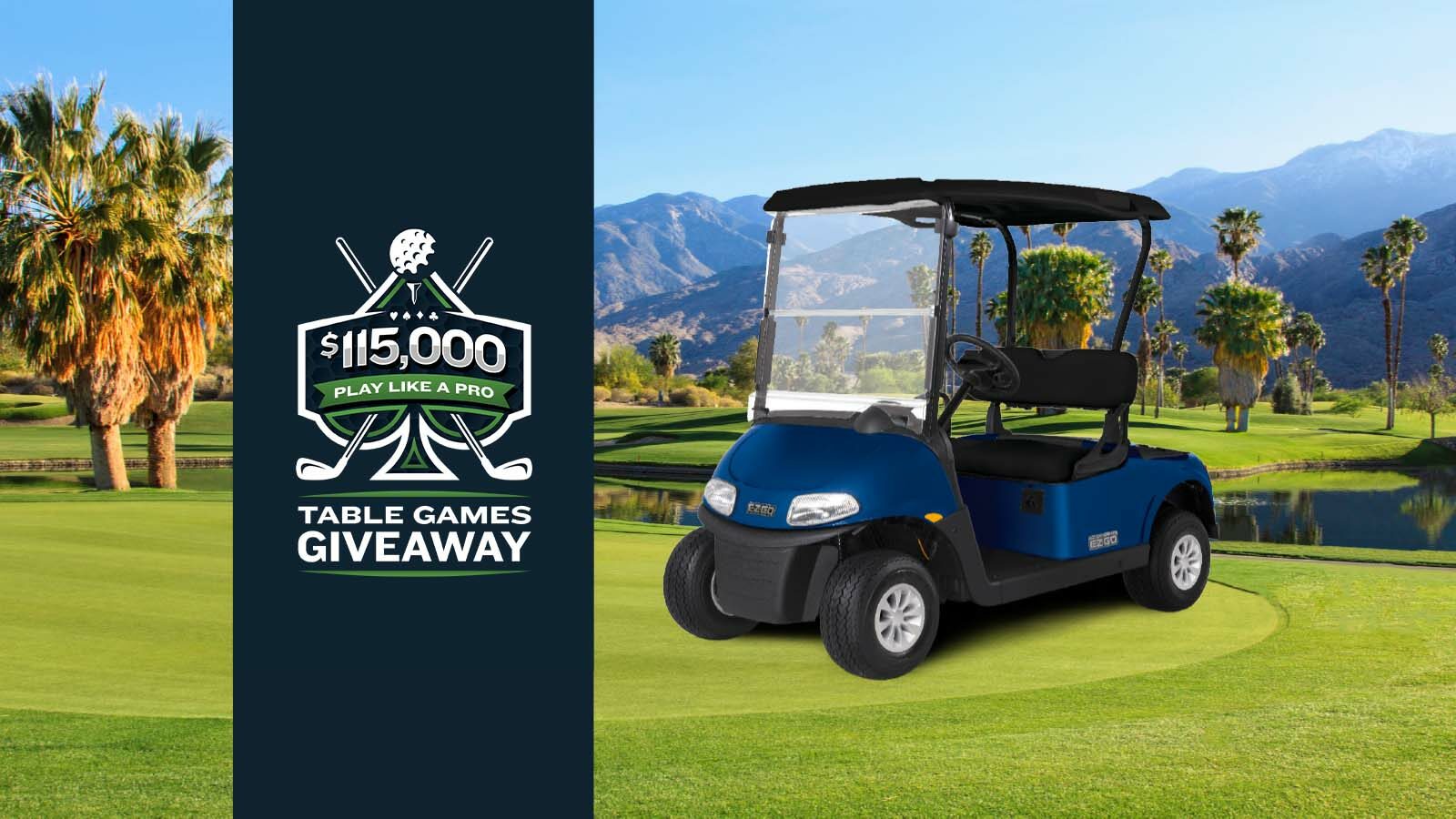 $115,000 Play Like A Pro Table Games Giveaway
