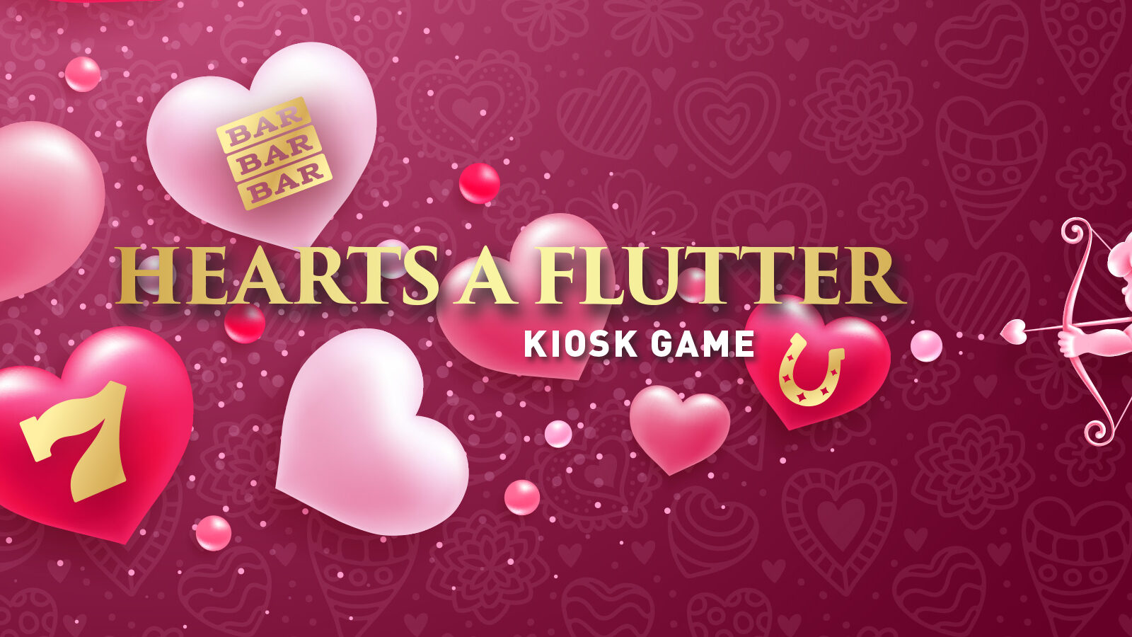 Hearts a Flutter Kiosk Game