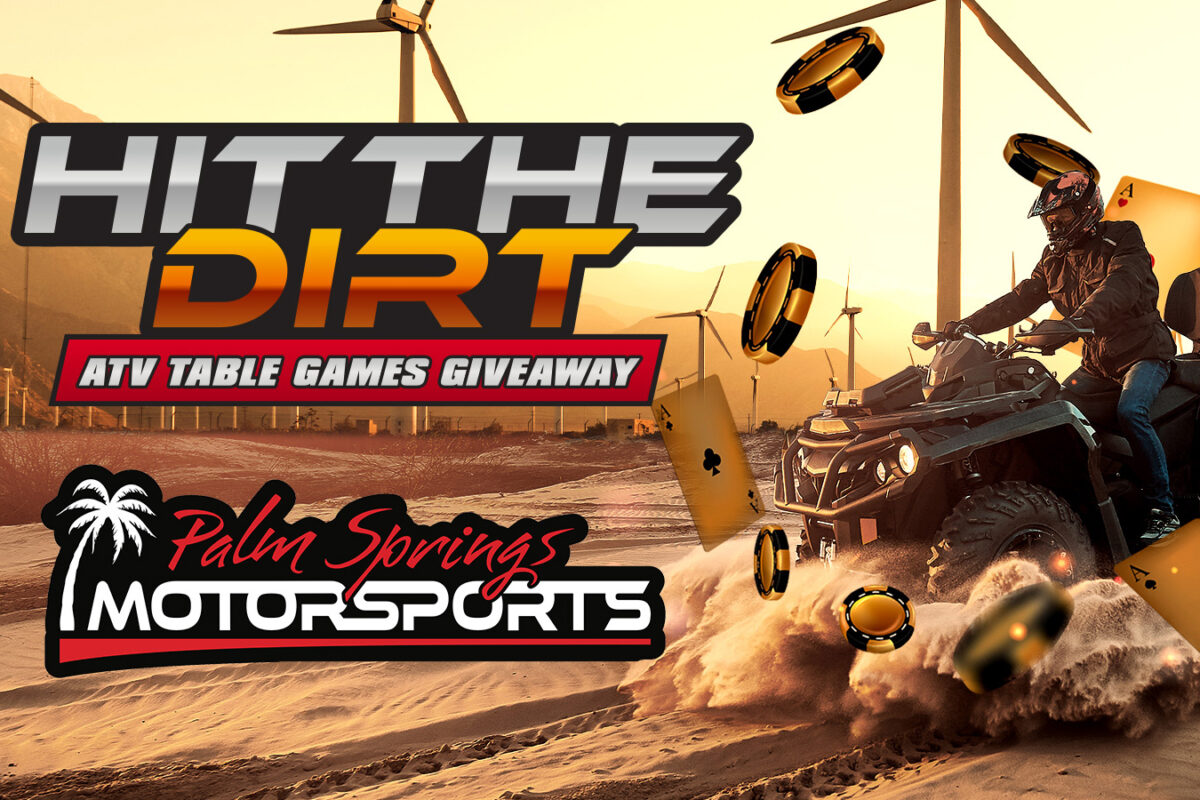 Hit the Dirt ATV Table Games Giveaway