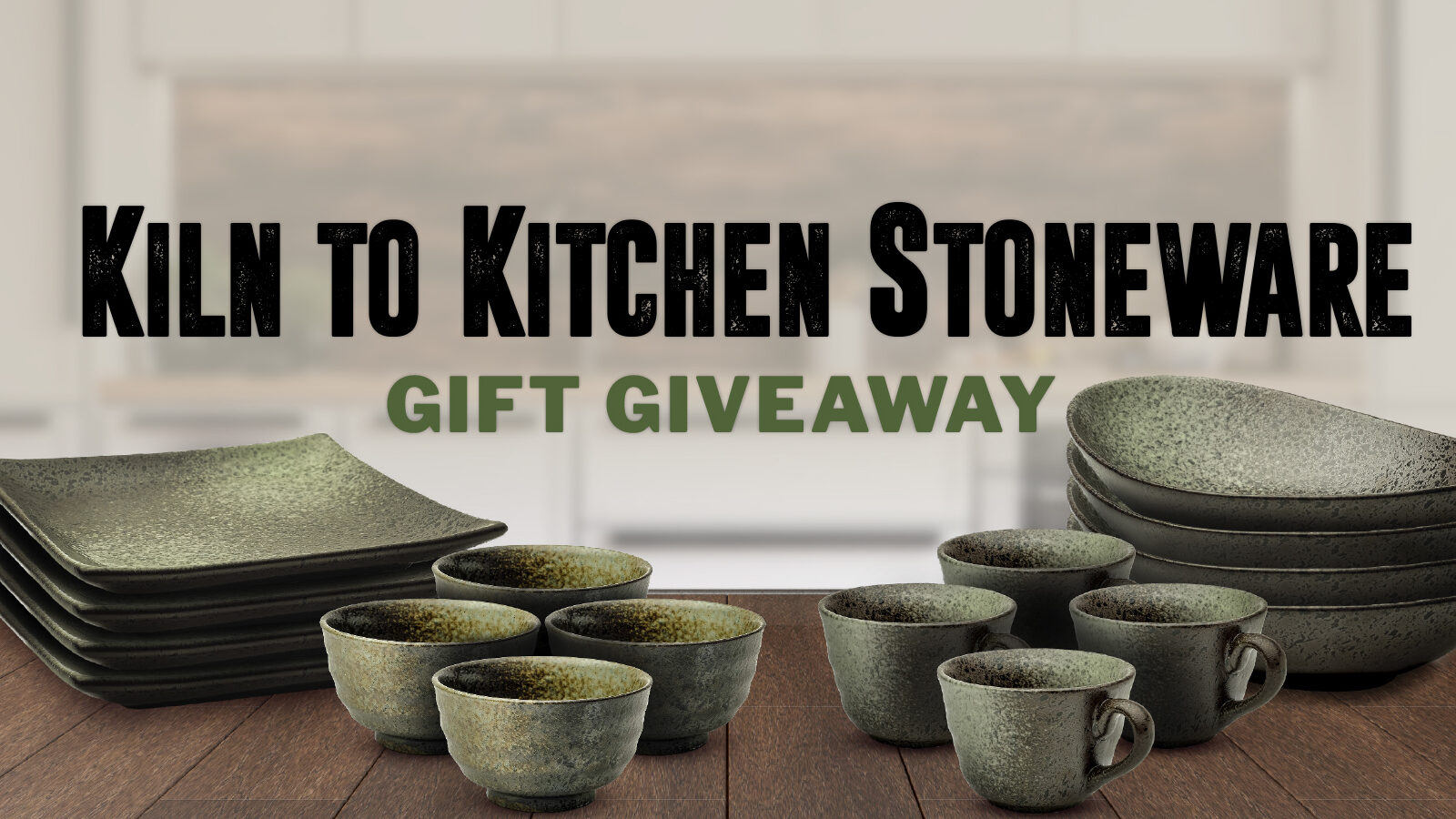 Kiln to Kitchen Stoneware Gift Giveaway