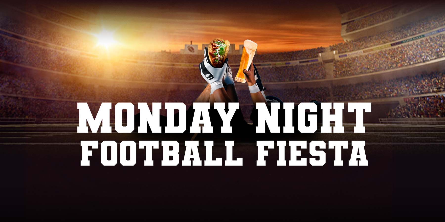 Monday Night Football Fiesta Header Image