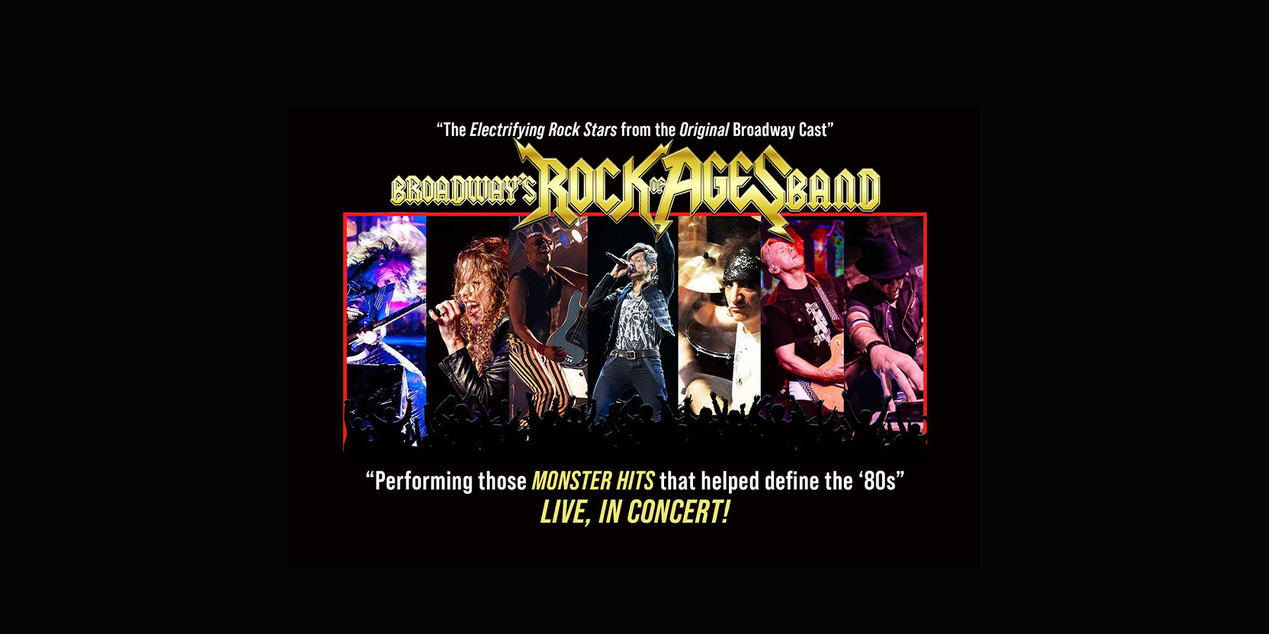 Broadway’s ROCK OF AGES Band