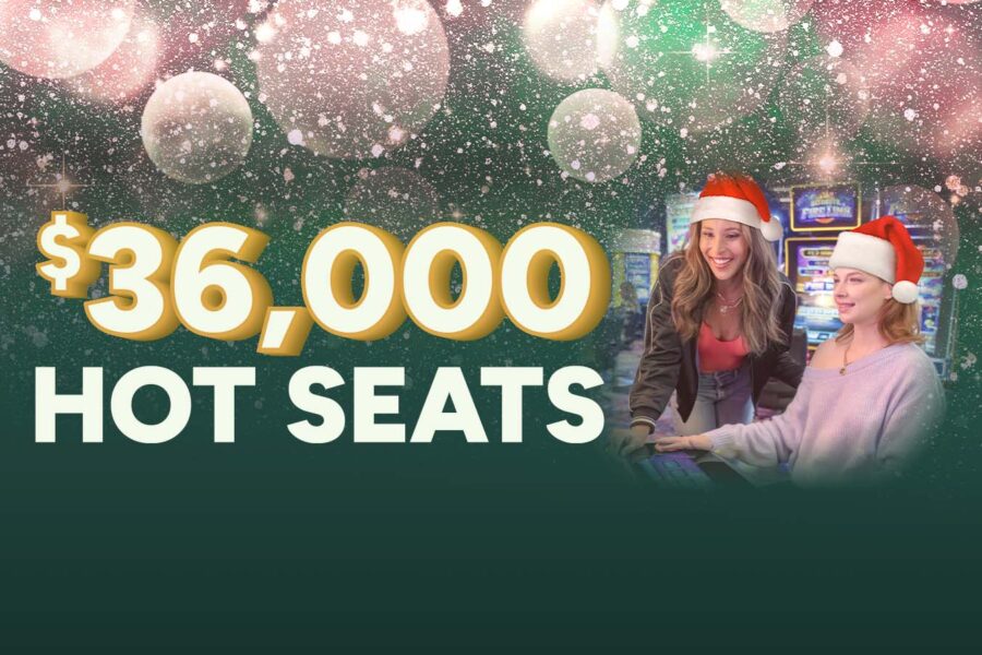 $36,000 Hot Seats Slots and Table Games