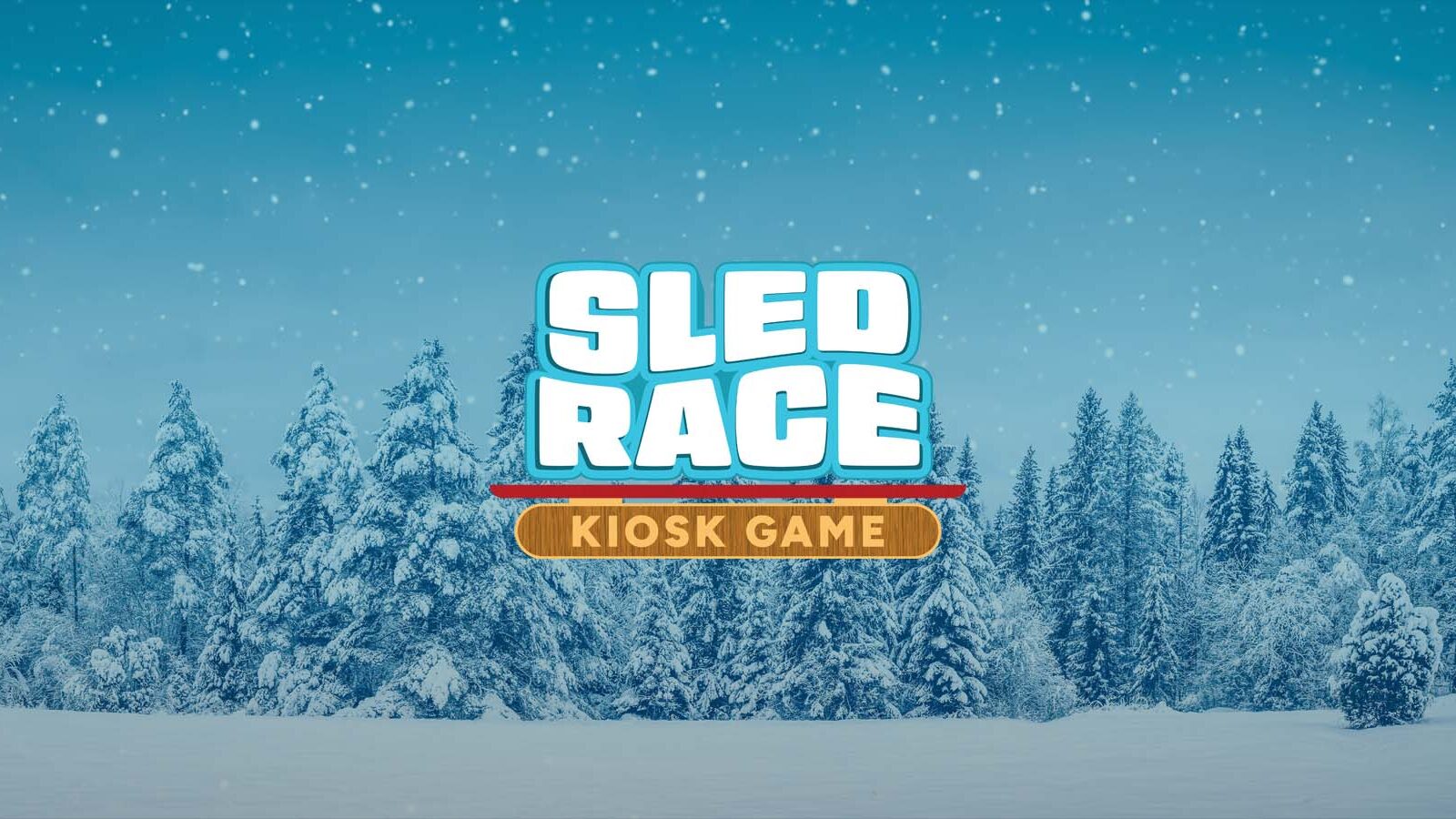 Sled Race Kiosk Game