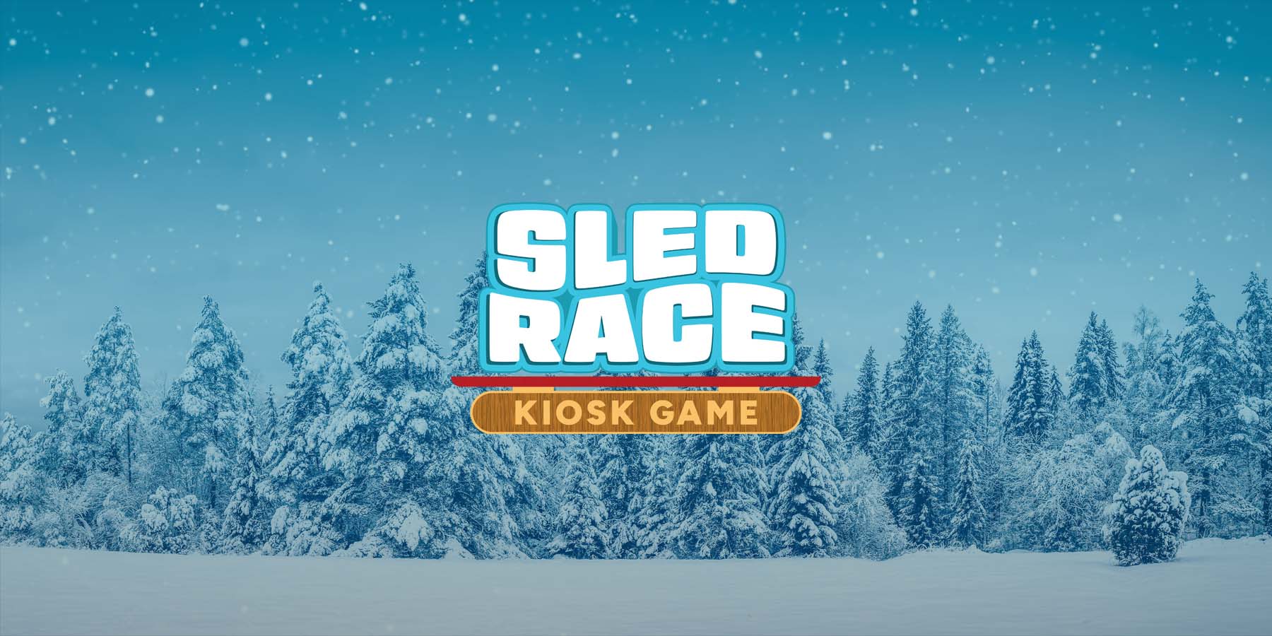 Sled Race Kiosk Game!