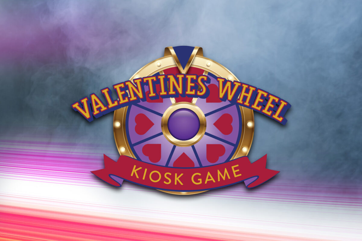 Valentines Wheel Kiosk Game