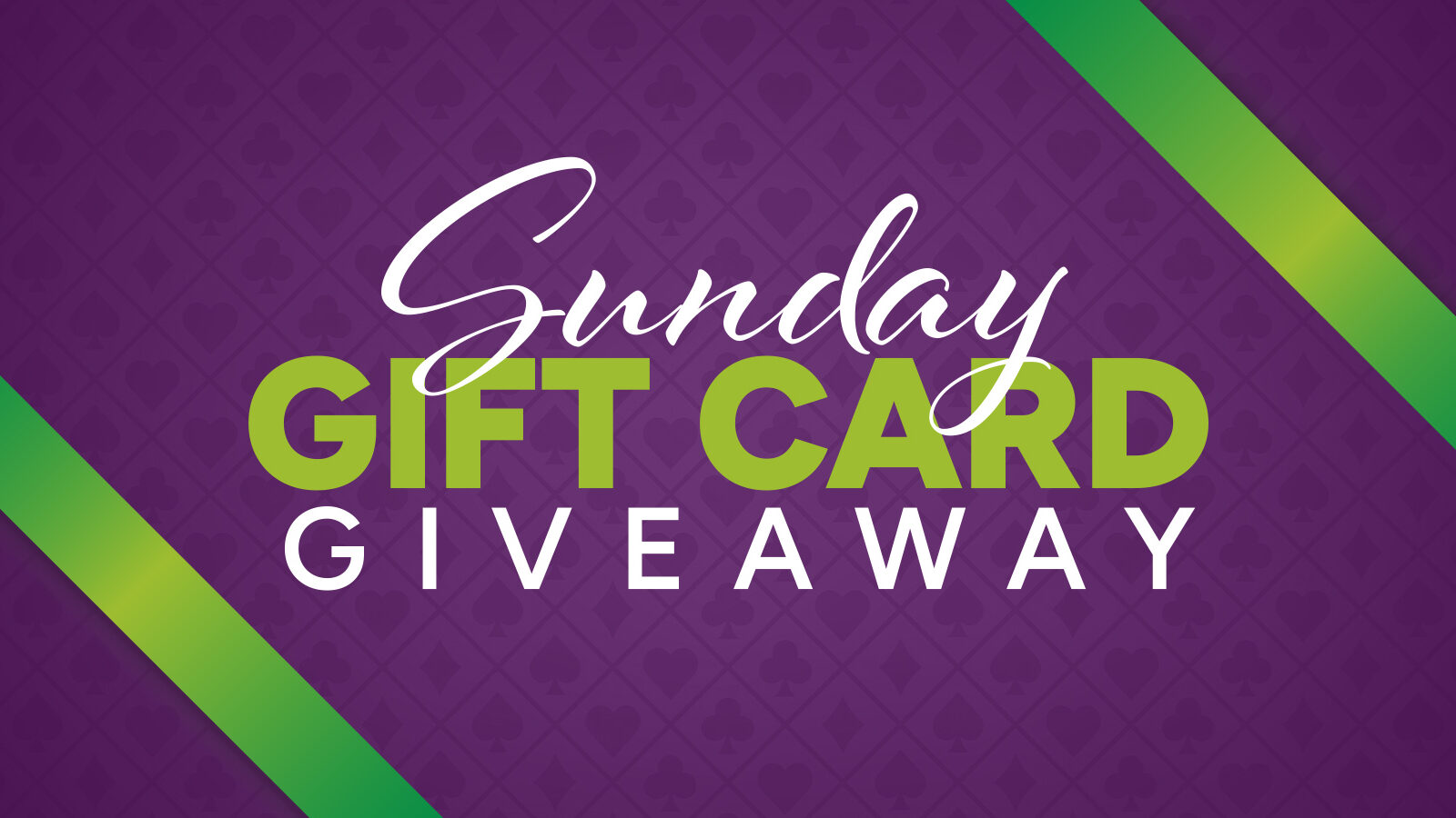 March Sunday Gift Card Giveaway