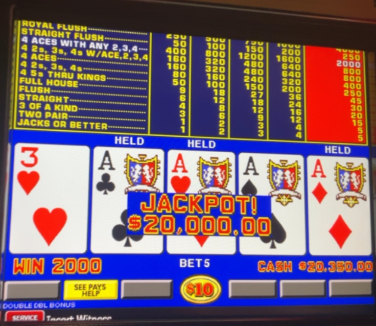 Agua Caliente Palm Springs Jackpot Winner