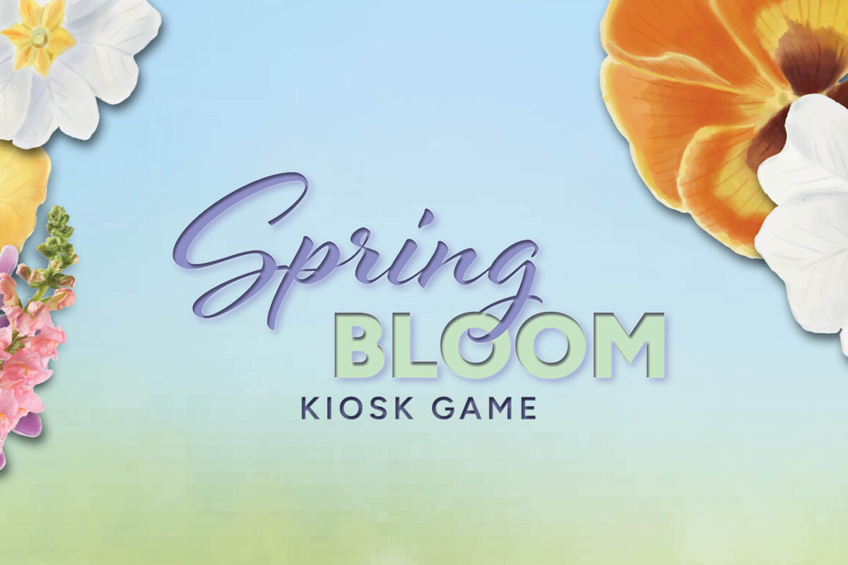 Spring Bloom Kiosk Game