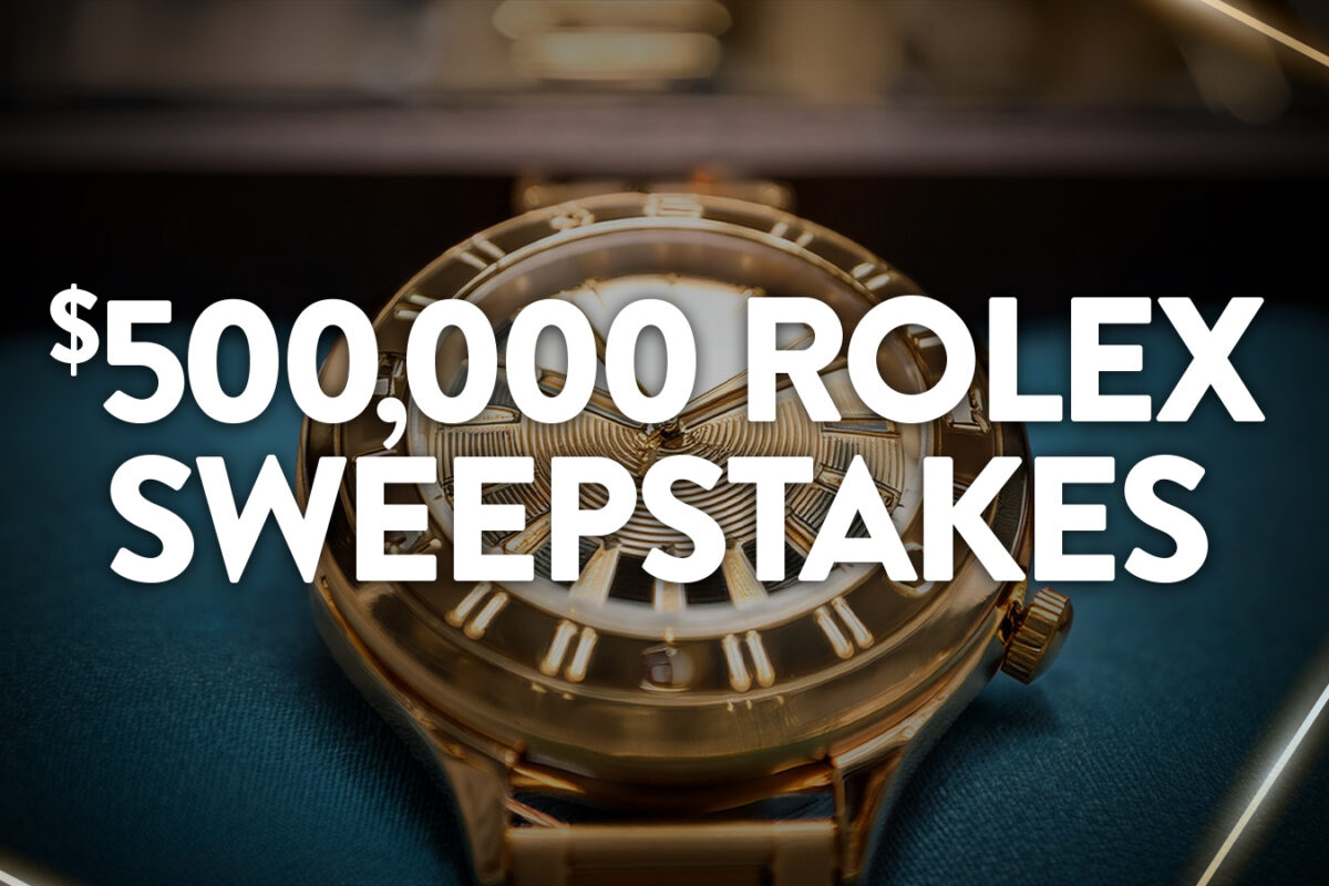 Rolex Sweepstakes