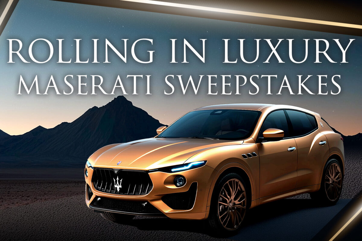 Rolling in Luxury Maserati Sweepstakes