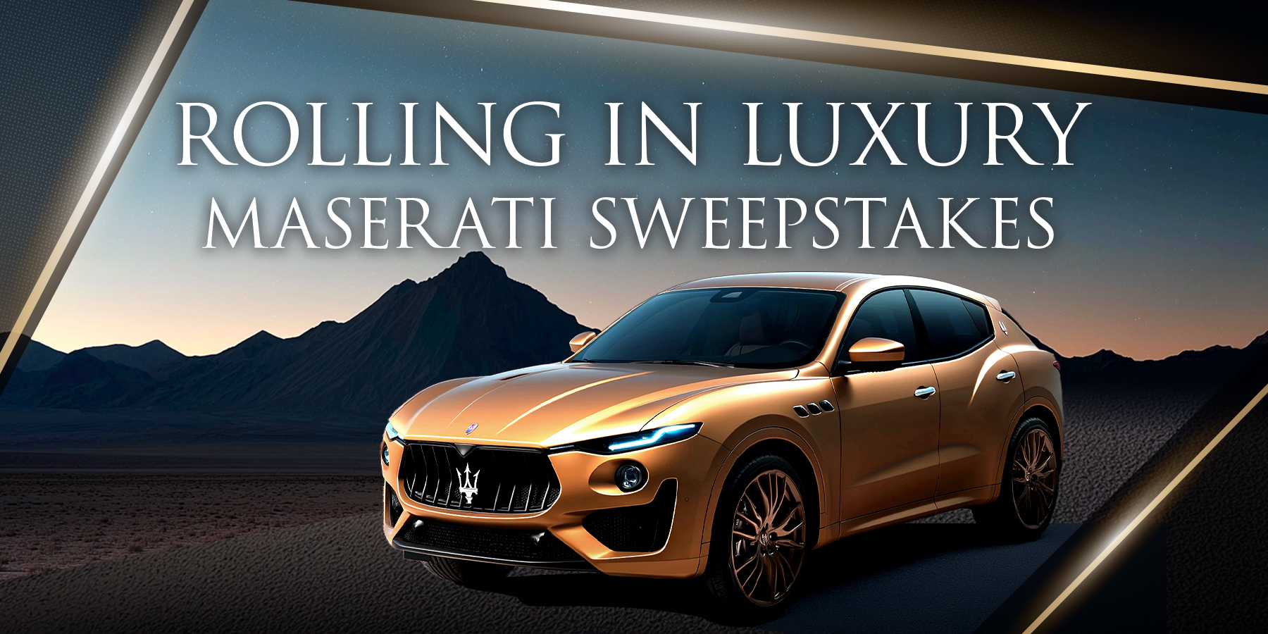 Maserati Sweepstakes