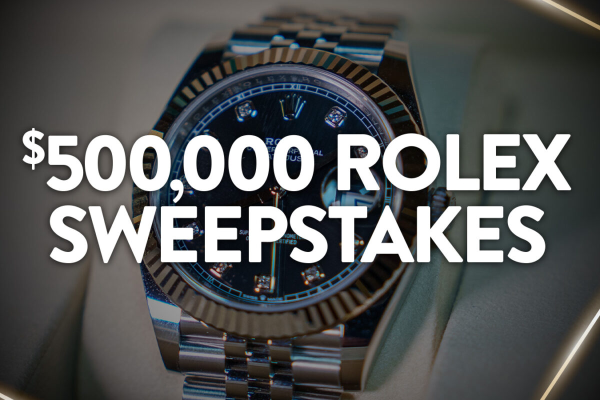 Rolex Sweepstakes