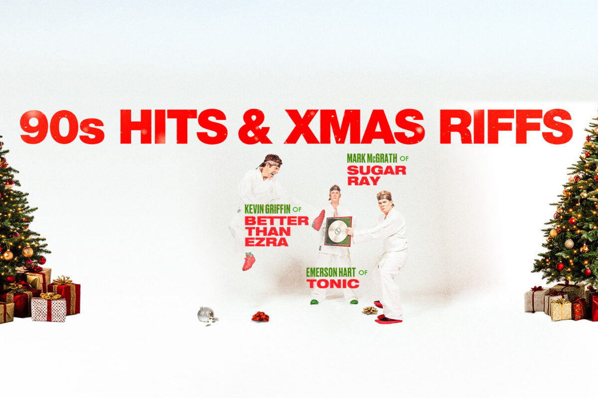 90s Hits & Xmas Riffs: Mark McGrath, Kevin Griffin & Emerson Hart Live