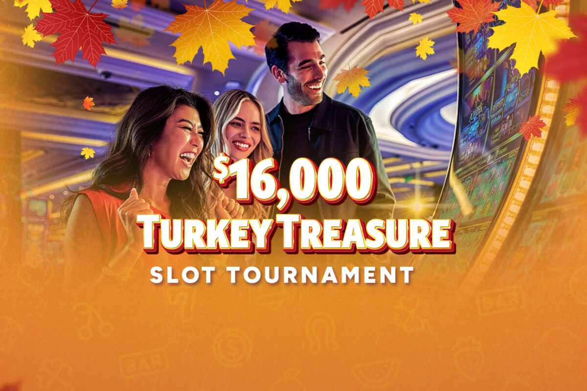 $16,000 Turkey Treasure Slot Tournament
