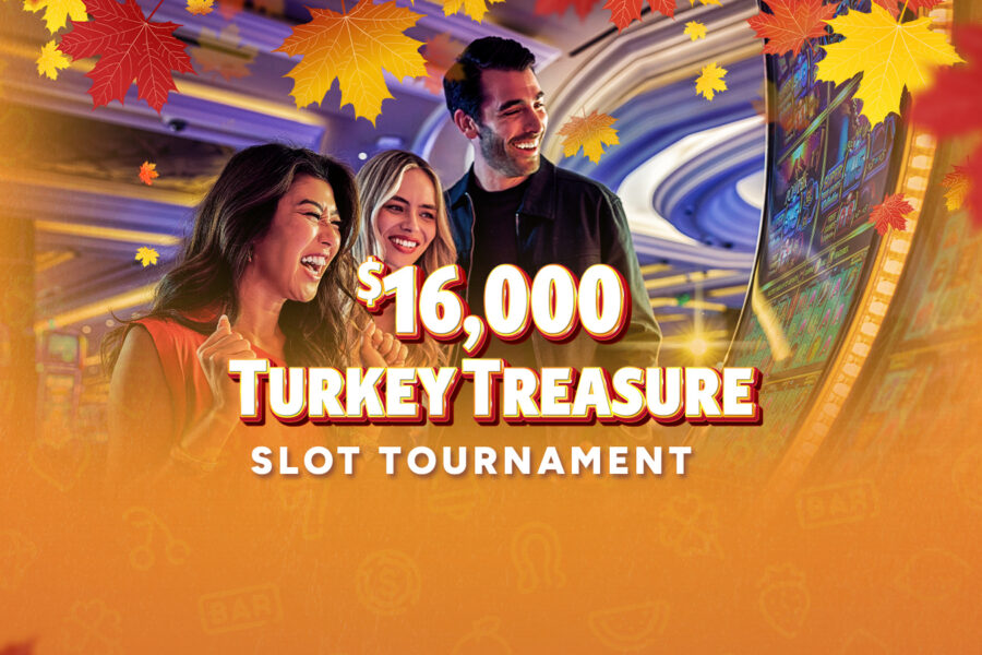 $16,000 Turkey Treasure Slot Tournament