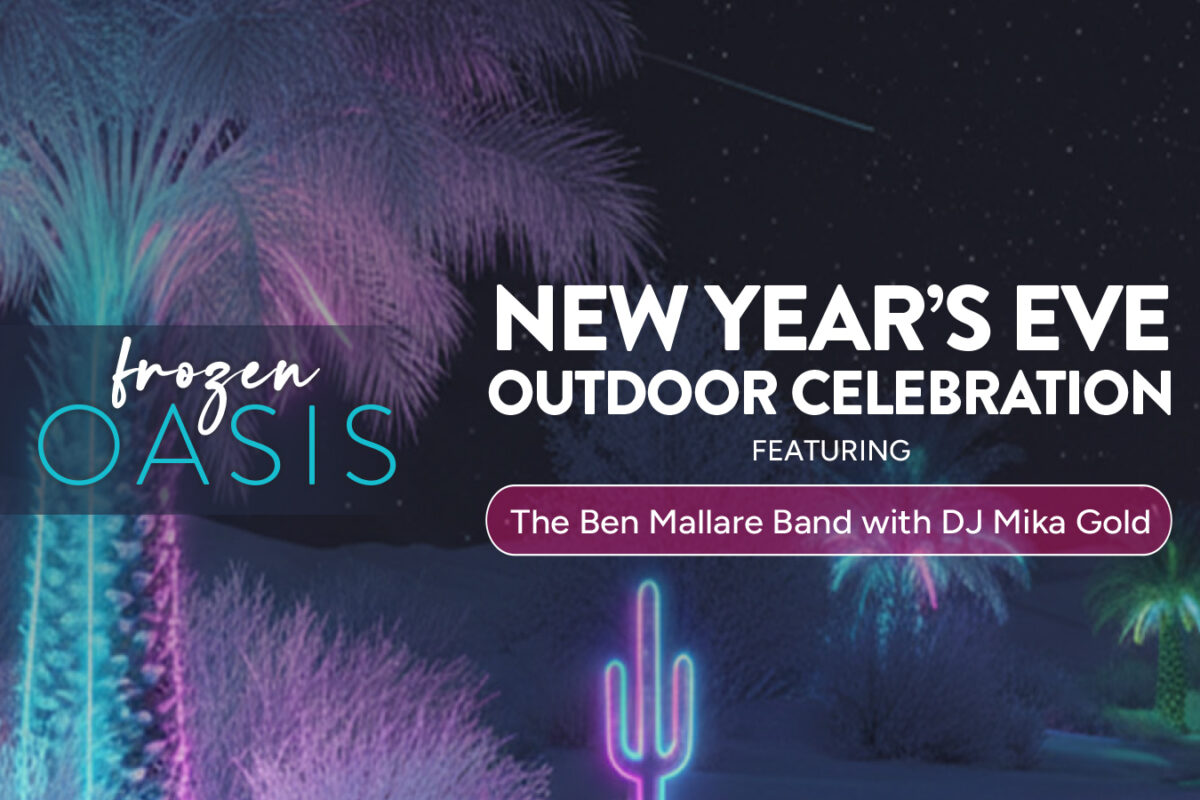 Palm Springs New years Eve Outdoor Celebration