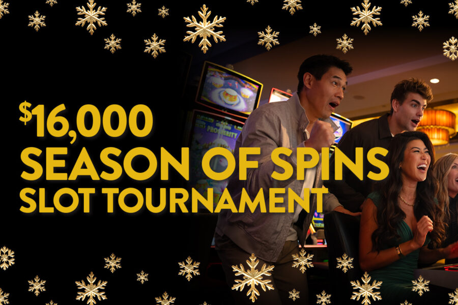 $16,000 Season Of Spins Slot Tournament