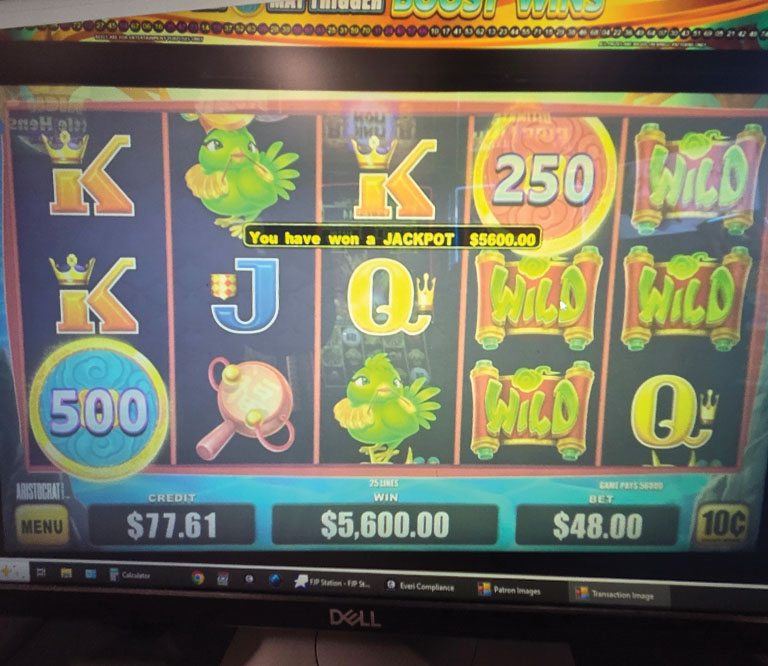 Agua Caliente Fuel #5,600 Jackpot Winner