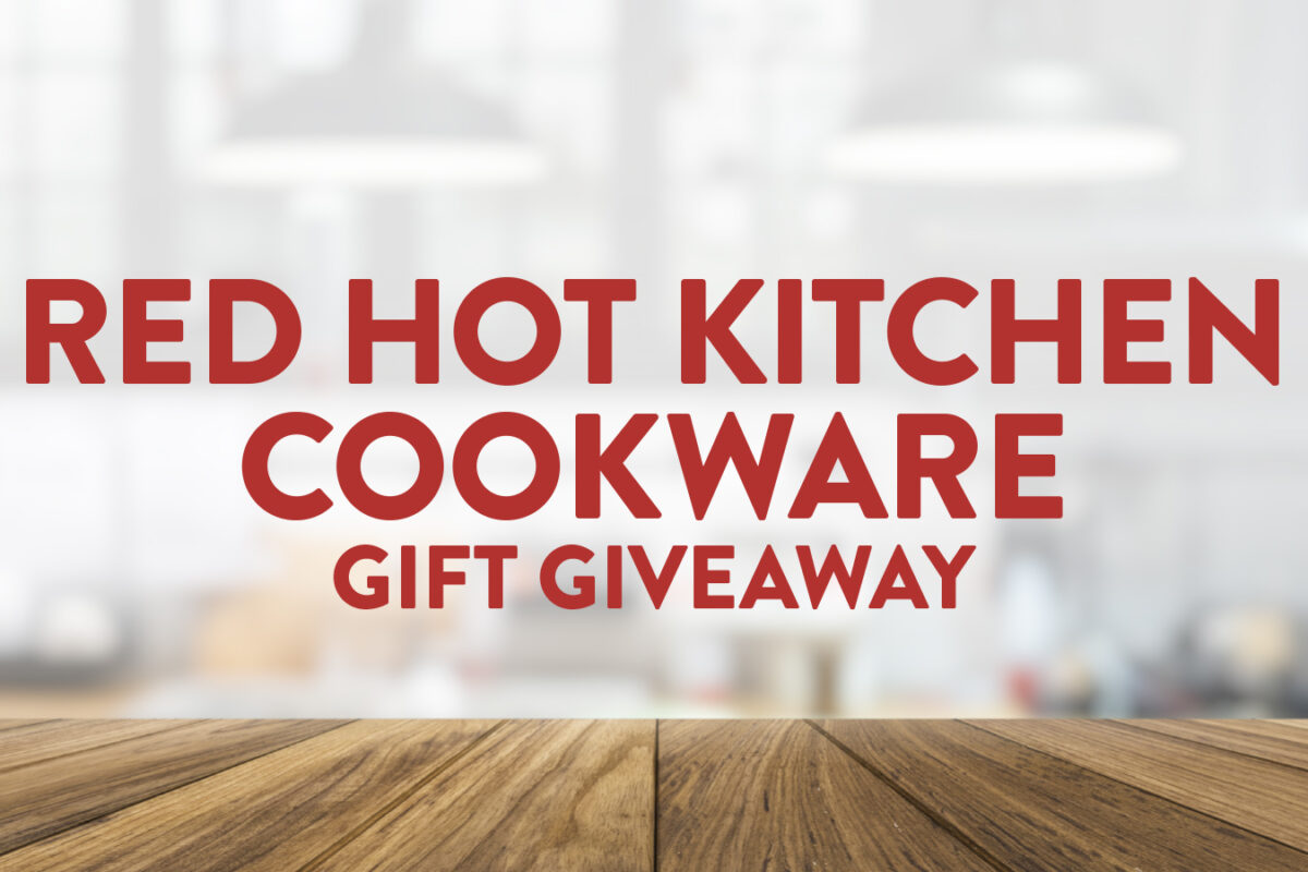 Red Hot Kitchen Cookware Gift Giveaway